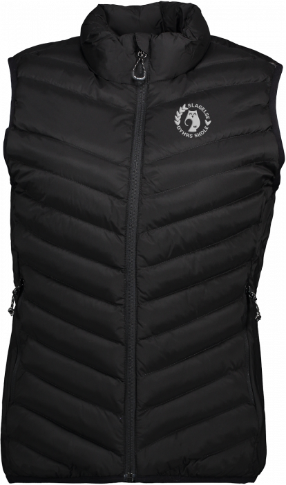 ID - Dyhrs Vest (Woman) Broderet Logo - negro